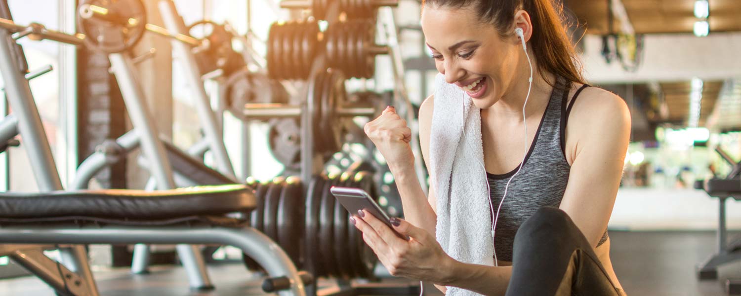 health club member