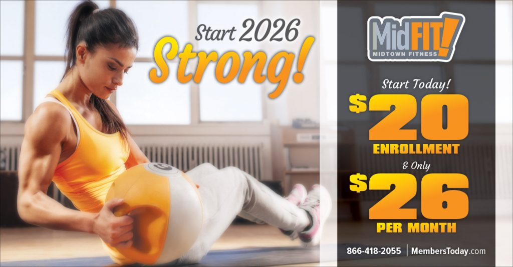 new year fitness promotion