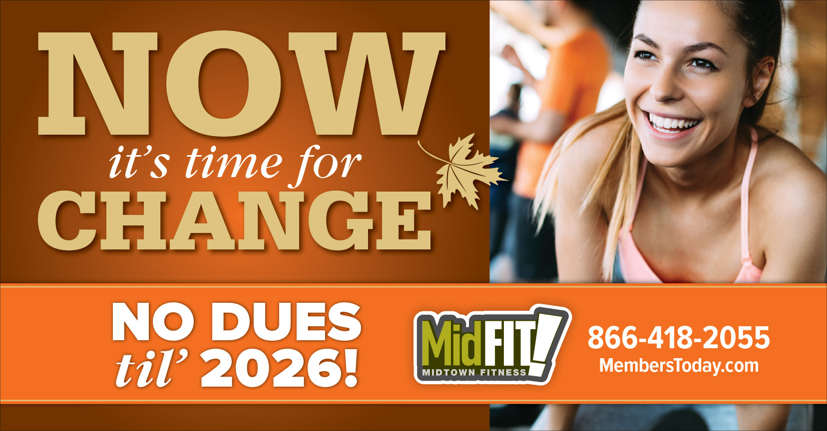 fall direct mail postcard