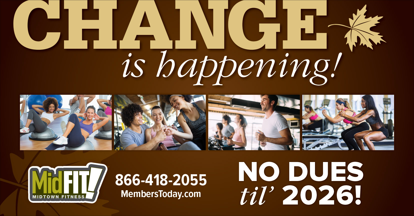 fall direct mail postcard