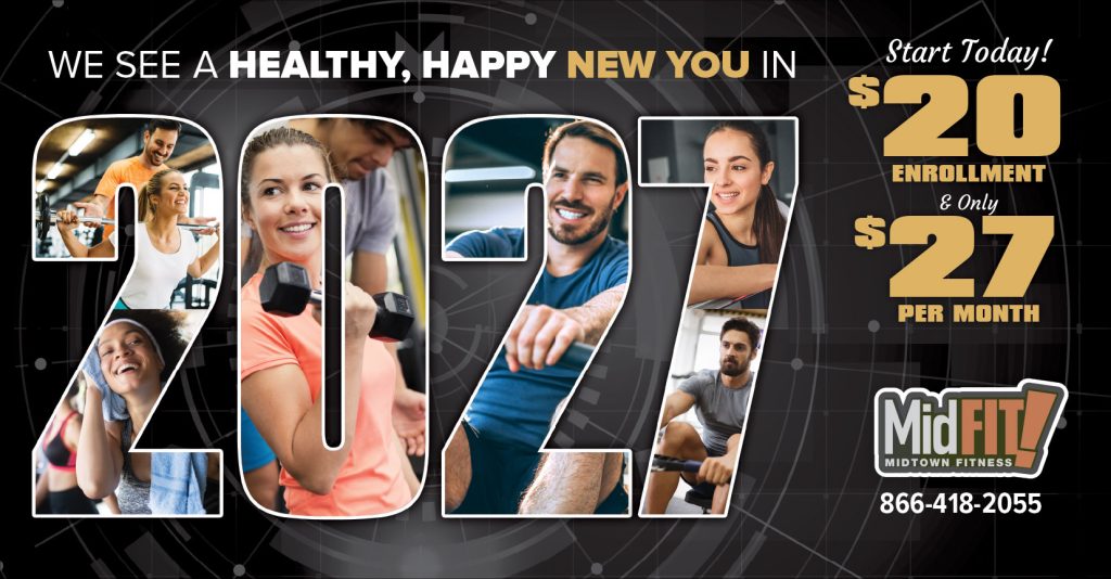 New Year 2027 Direct mail promo