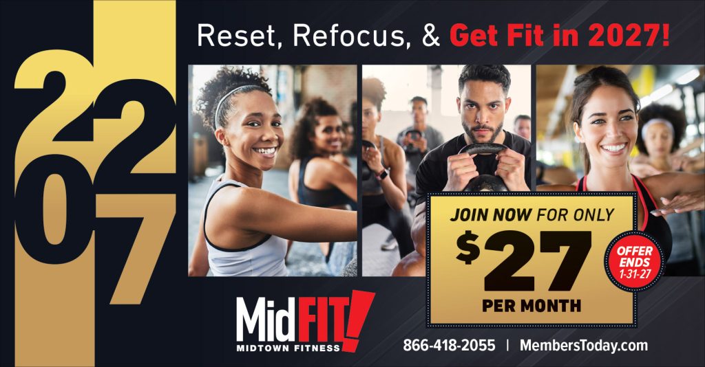 New Year 2027 Direct mail promo