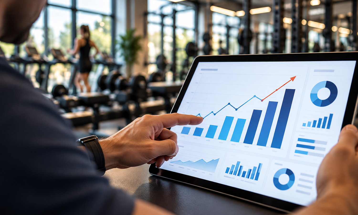 december Gym marketing results
